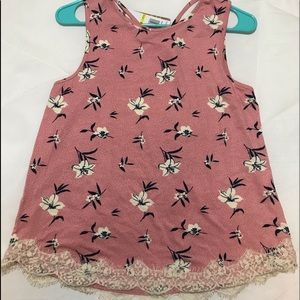 Pink Floral Tank